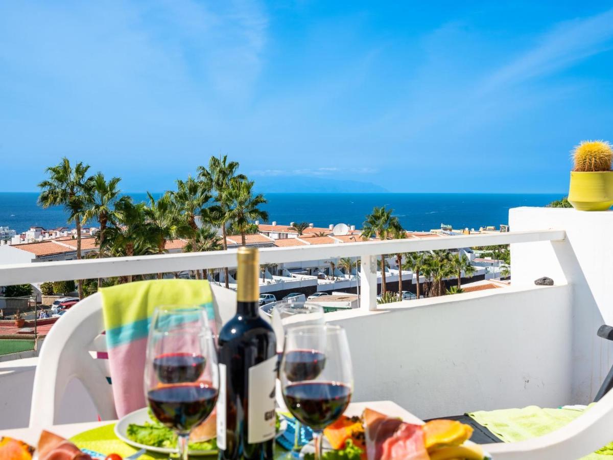 536B Cozy 1 Bedroom, Pool, Terrace, Sun Lounger Costa Adeje  Kültér fotó